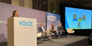 Moss at CES on VOICE panel