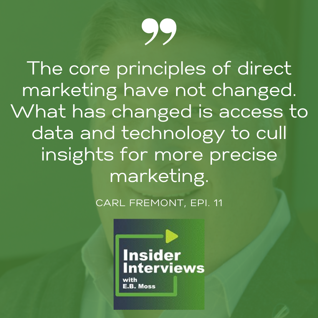 Carl Fremont On Brand and On Demand Epi 11 Insider Interviews with