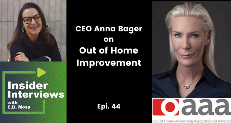 Header Image - Epi 44 of Insider Interviews with guest Anna Bager