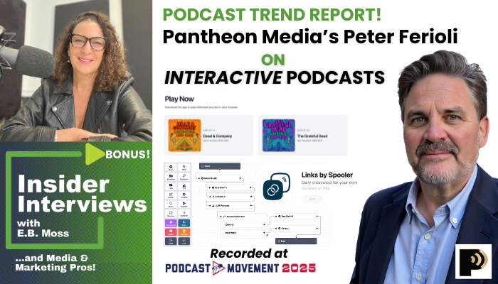 Peter Ferioli on Insider Interviews Discusses Interactive Podcasts