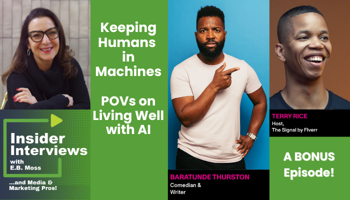 Baratunde Thurston and Terry Rice speak on Insider Interviews about AI + Humanity