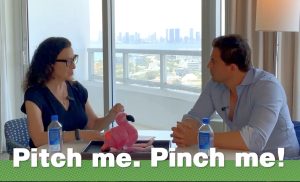 Zack participates in the "Pitch Me. Pinch Me." segment on Insider Interviews